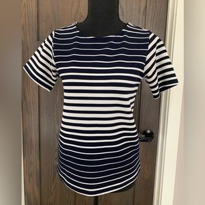 Size Small The Limited Navy Blue/White top